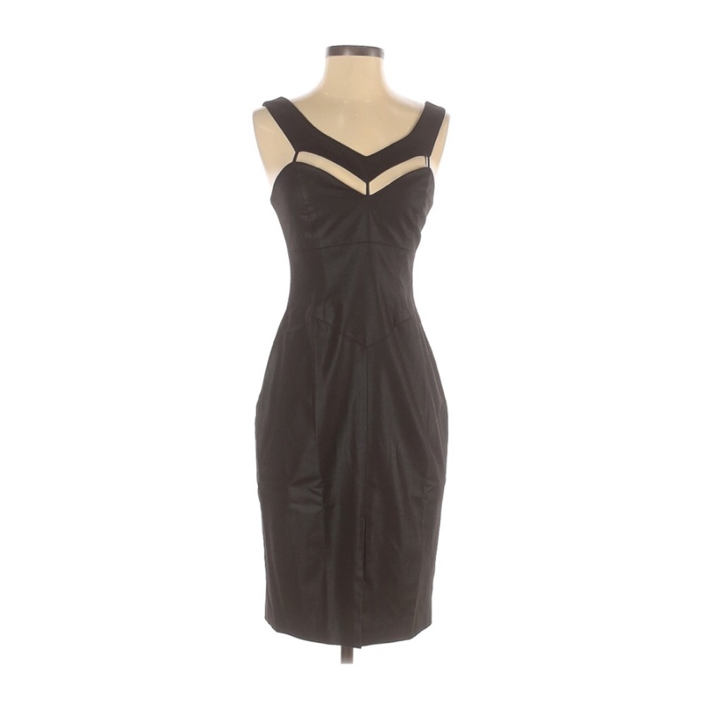 Black Halo Cocktail Sweetheart Cutout Little Black Dress NWT Size 2
